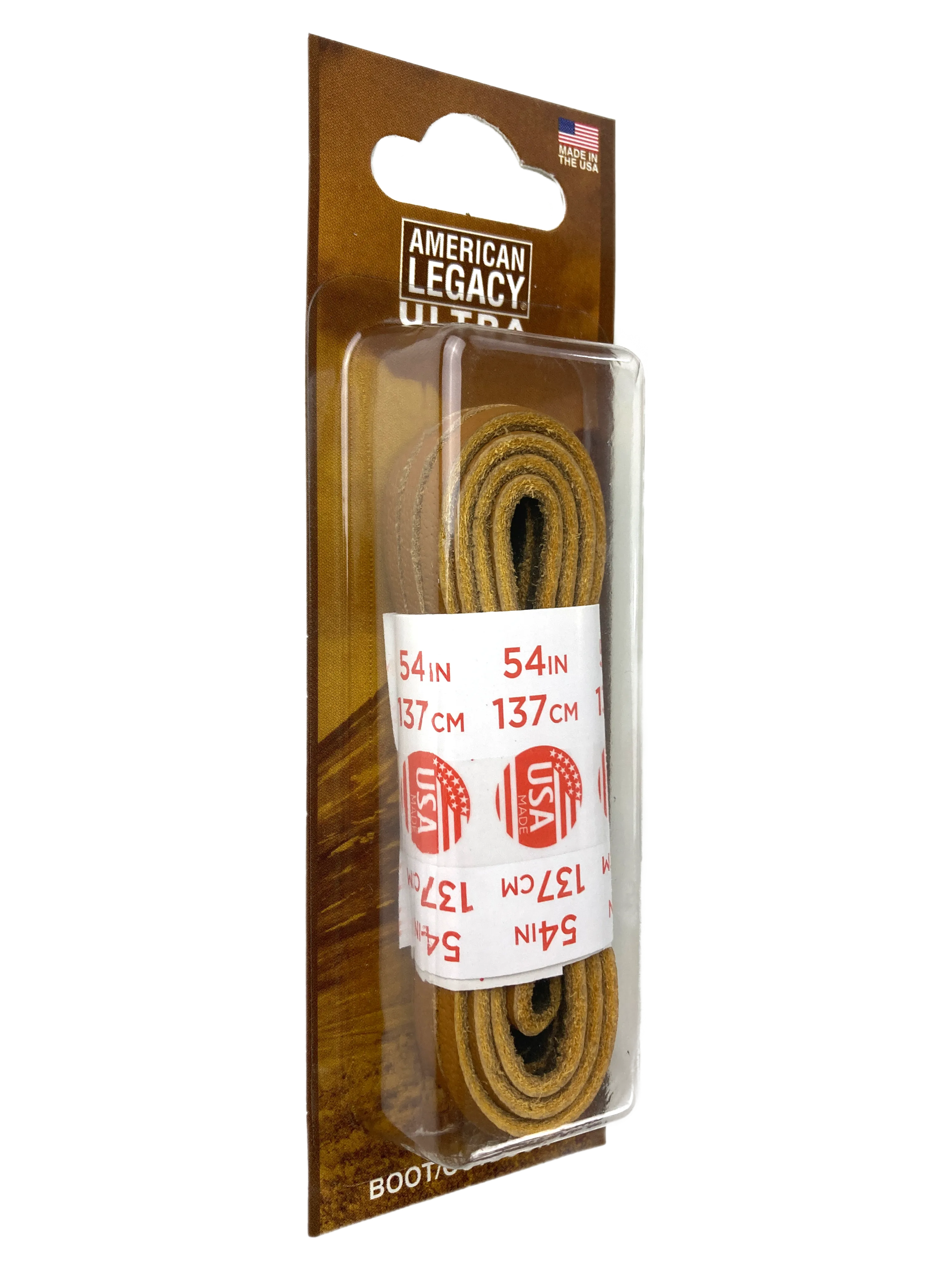 American Legacy ® Ultra Leather Laces | Tan
