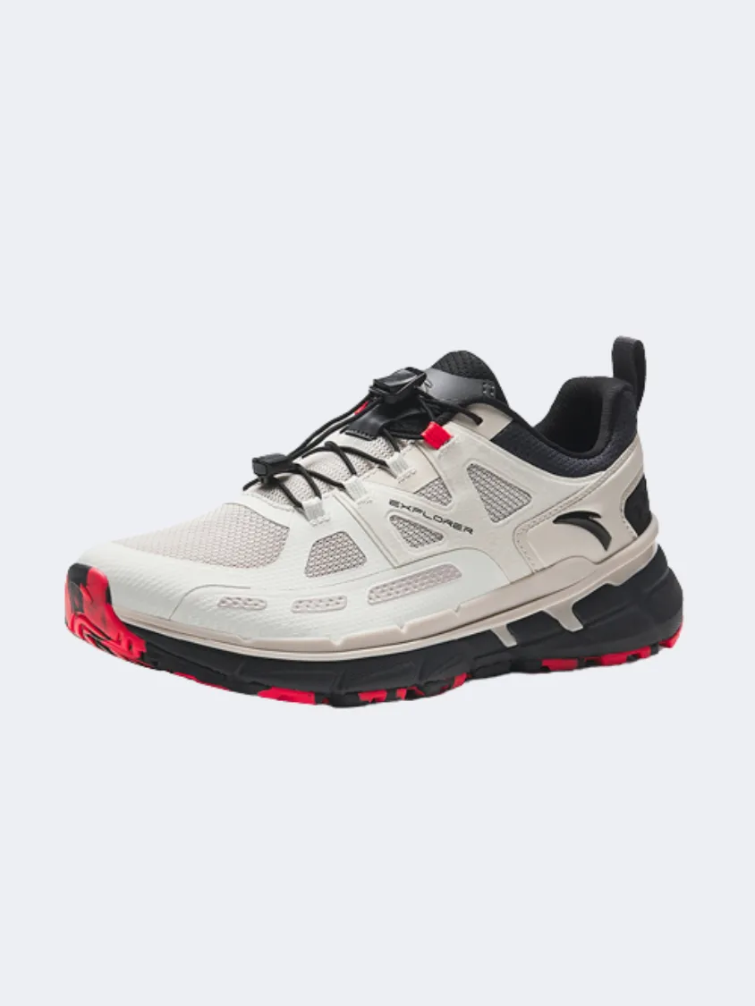 Anta Yueling Men Lifestyle Shoes Grey/Ivory White