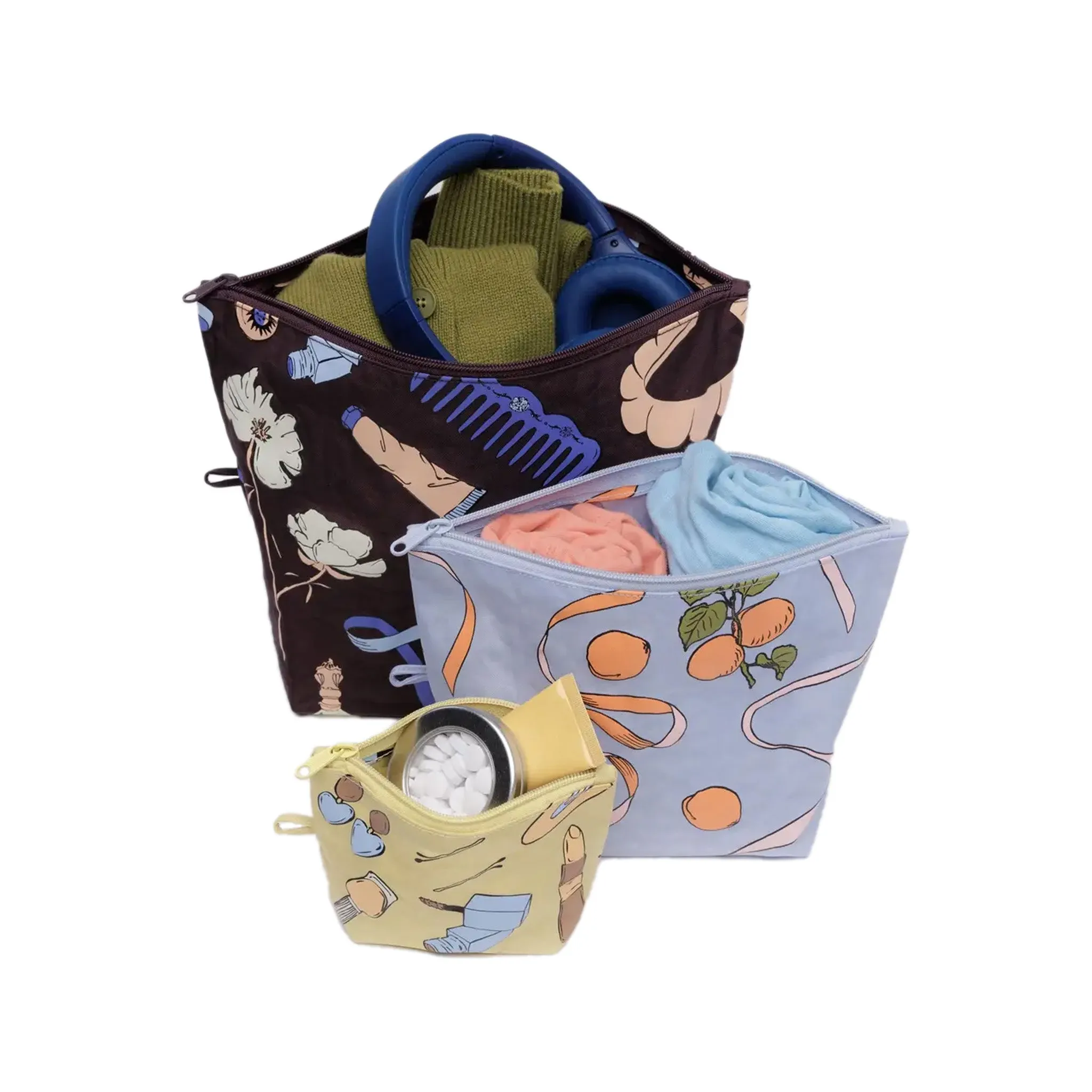 Baggu Go Pouch Set, Get Ready With Me