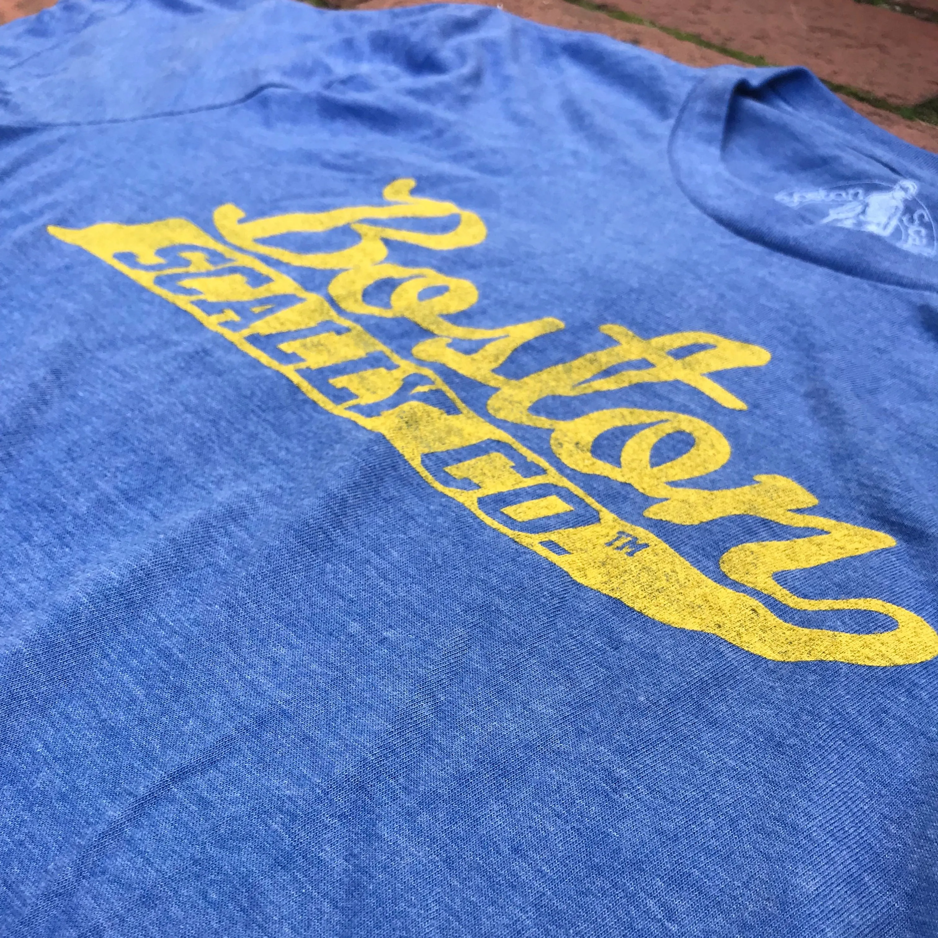 Boston Scally The Marathon Tee T-Shirt - Royal Blue
