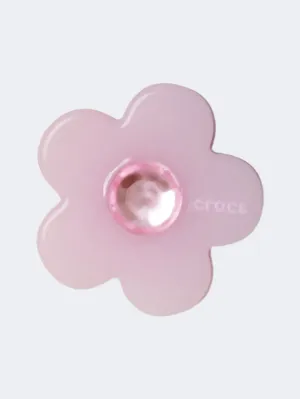 Crocs Flower With Gem Lifestyle Pins Pink