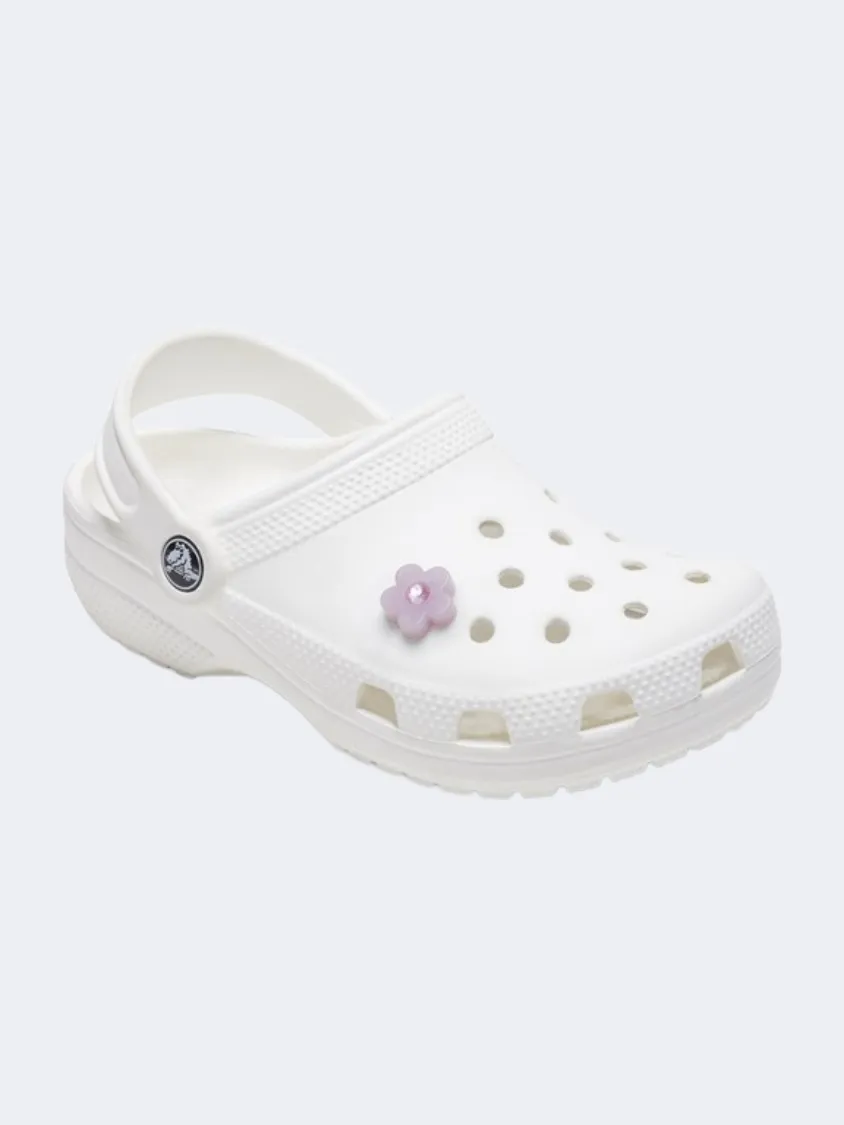 Crocs Flower With Gem Lifestyle Pins Pink