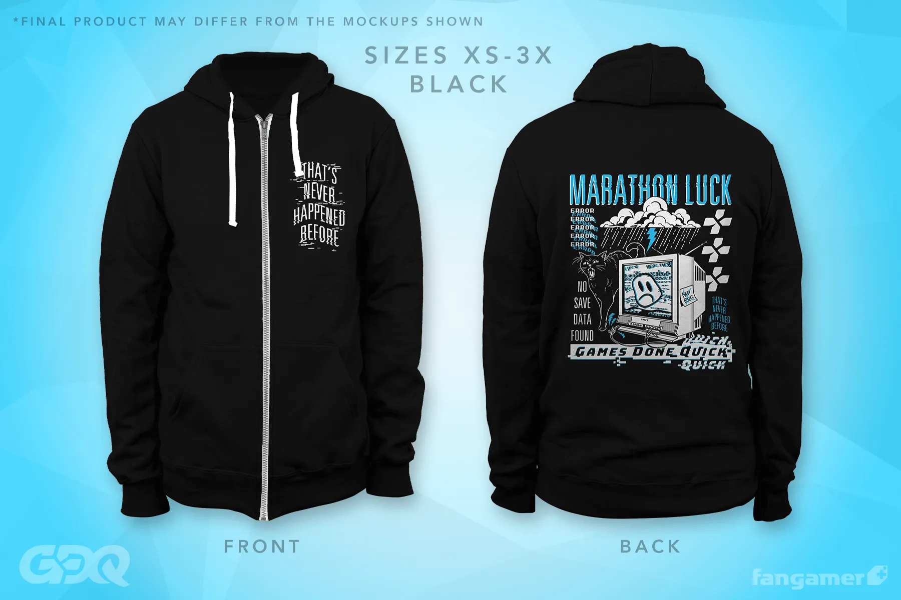 GDQ Marathon Luck Hoodie