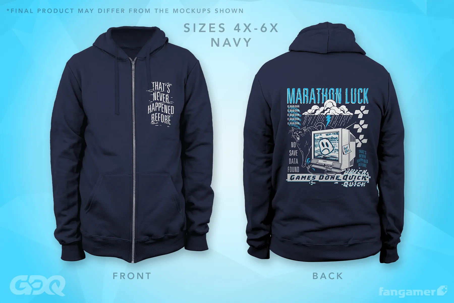 GDQ Marathon Luck Hoodie