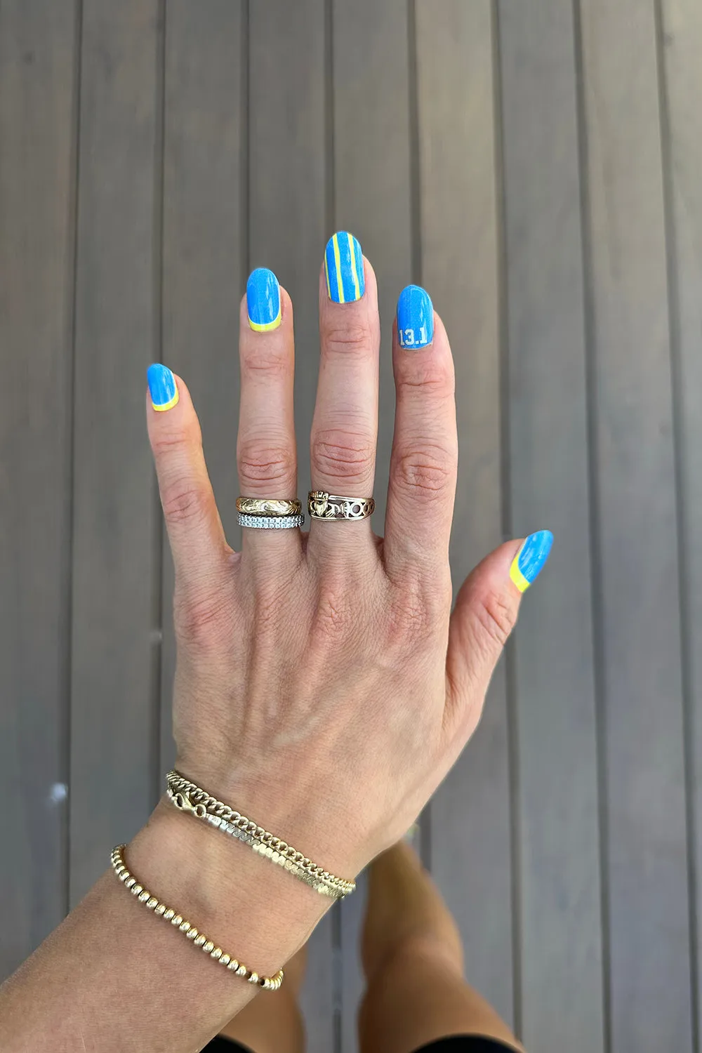 Half Marathon Challenge Nail Wraps