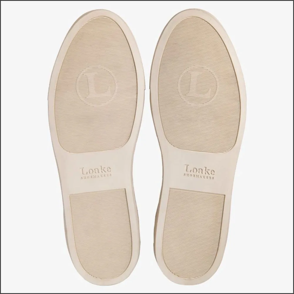 Loake Dash White Sneaker@
