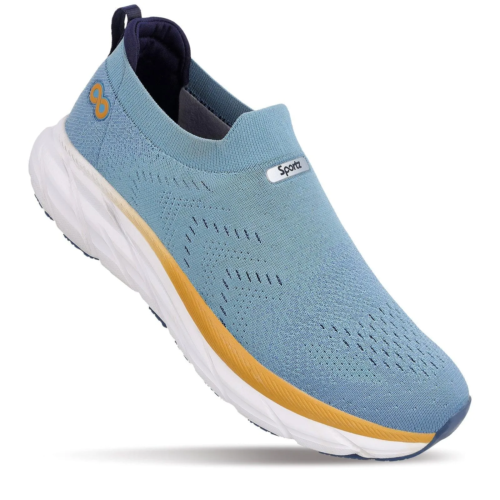 LOBER Men's Slip-on Walking Shoe - WS9139 Slate Blue