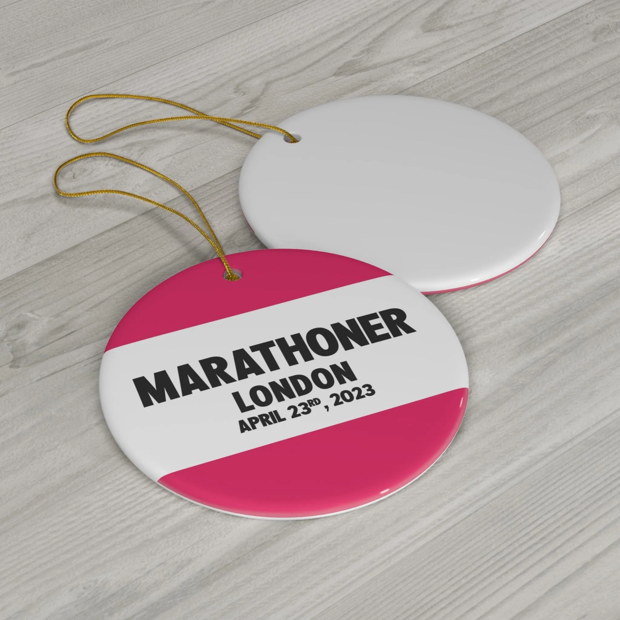 Marathoner Ornament - London