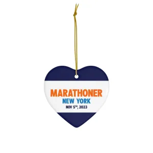 Marathoner Ornament - New York