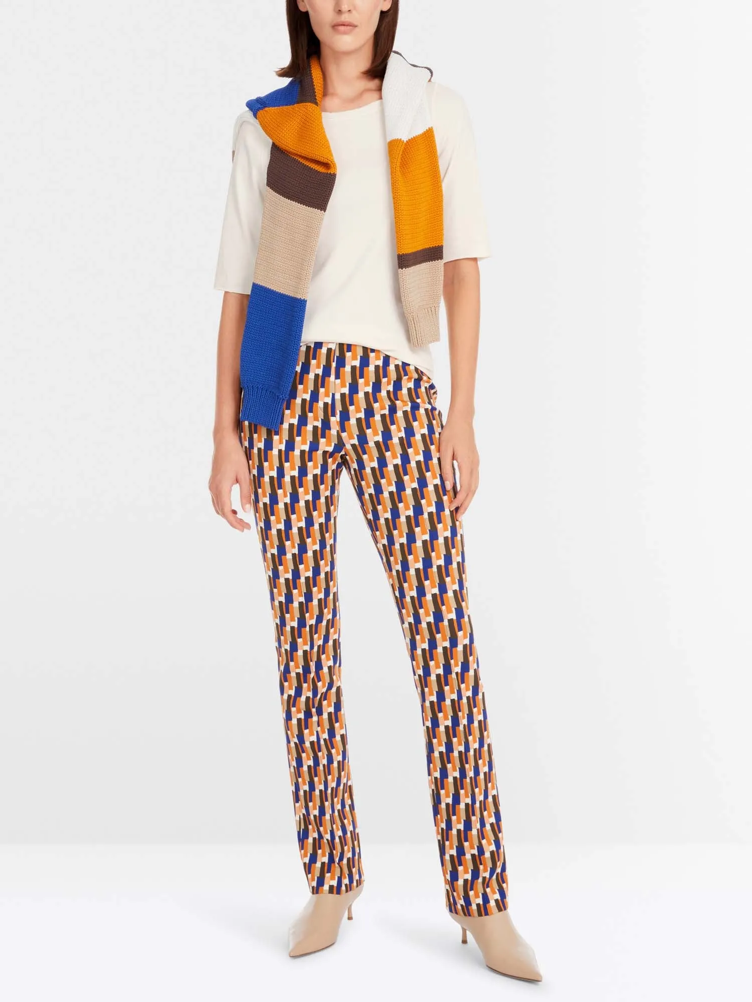 Marc Cain T-shirt with Mid-Length Sleeves