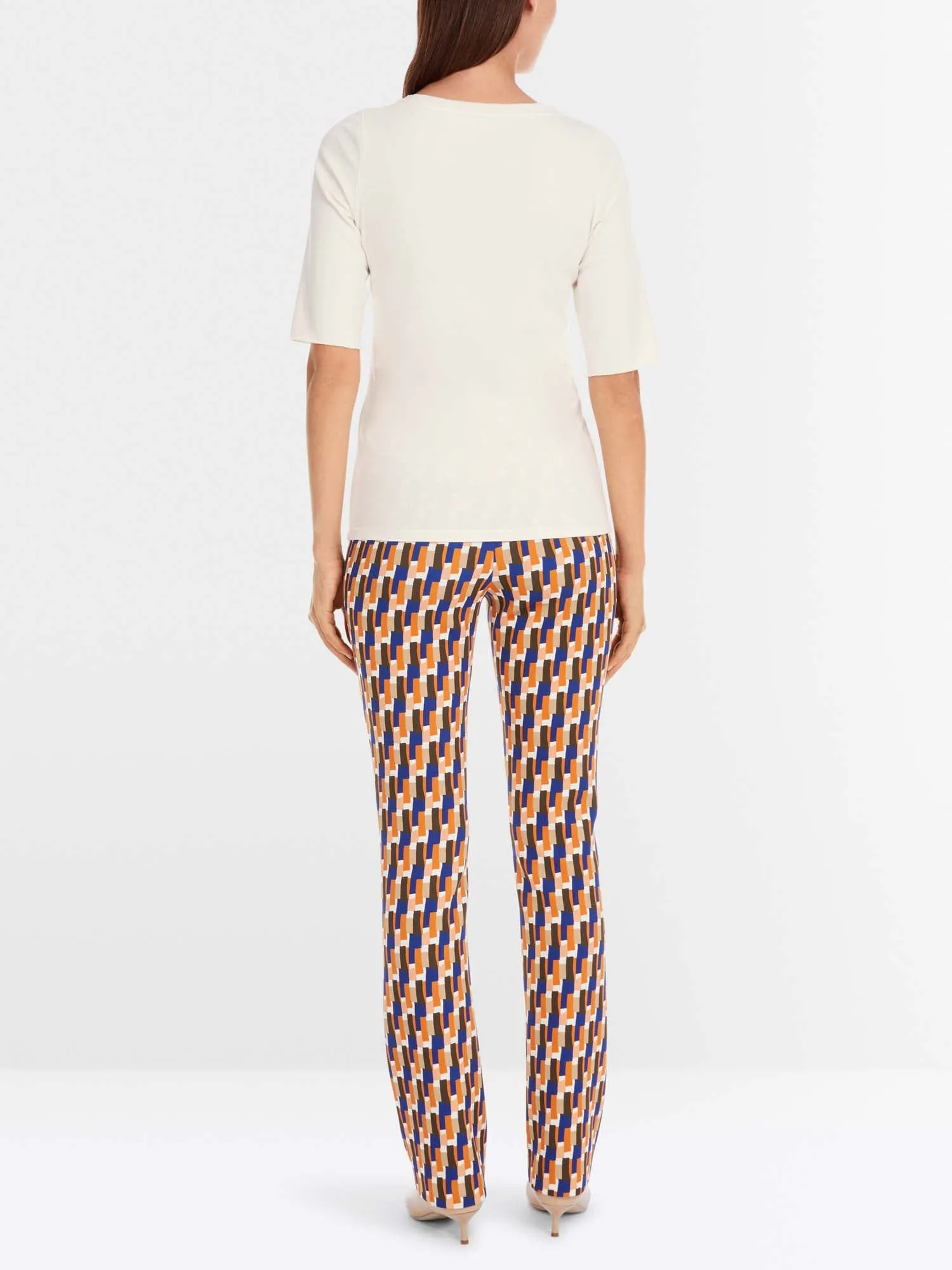 Marc Cain T-shirt with Mid-Length Sleeves