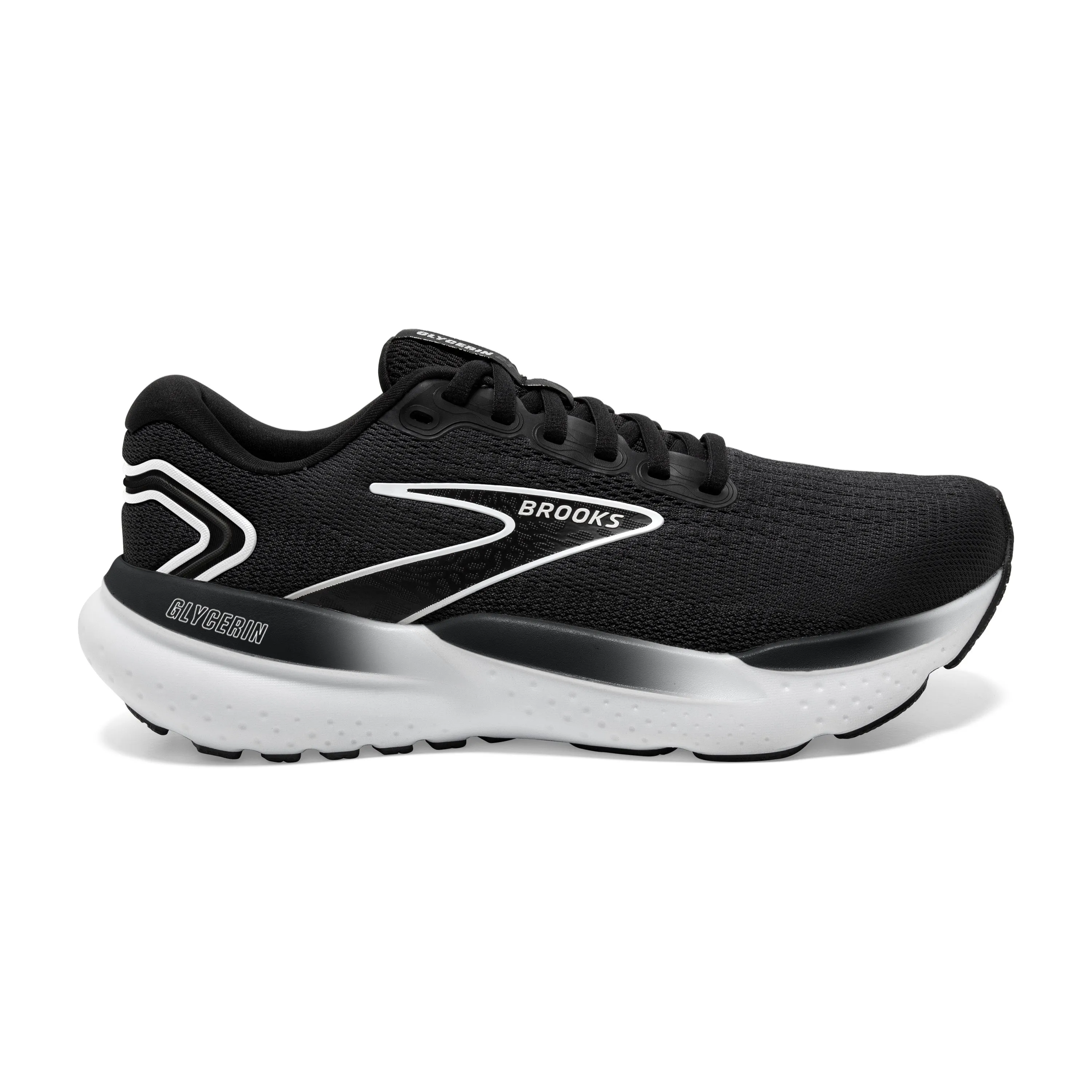 MEN'S GLYCERIN 21 - WIDE 2E - 090 BLACK/GREY/WHITE - size 12.5
