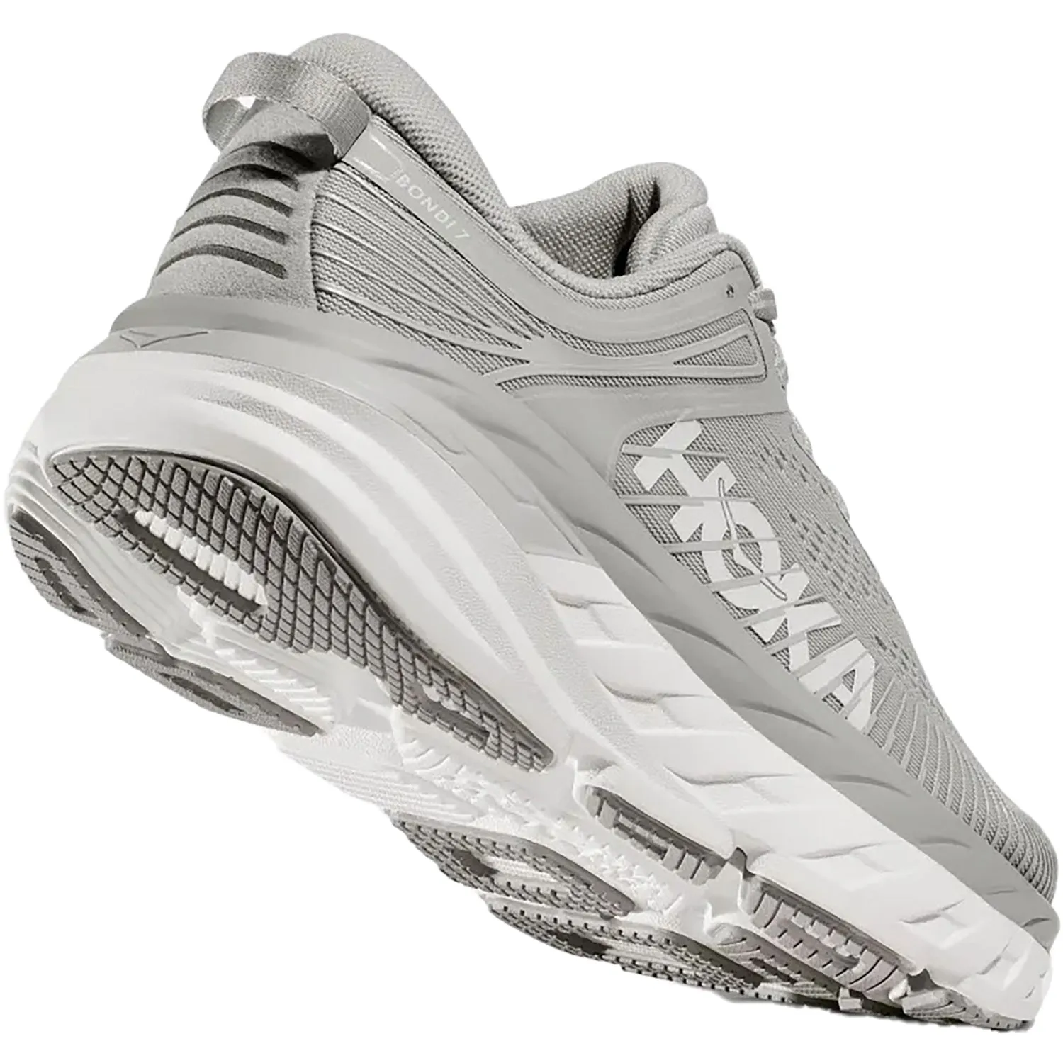 Men's Hoka Bondi 7 Harbor Mist/White Mesh