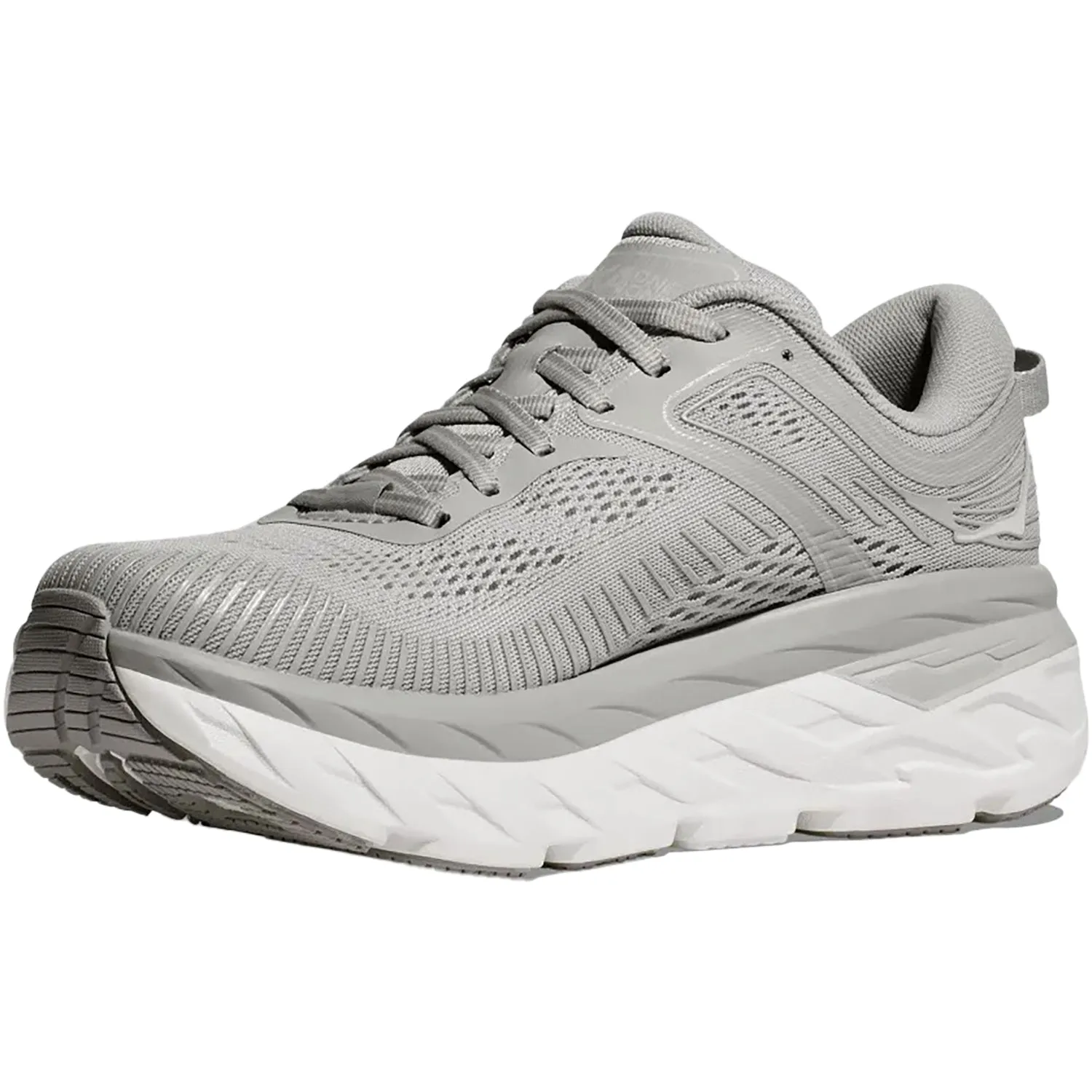 Men's Hoka Bondi 7 Harbor Mist/White Mesh