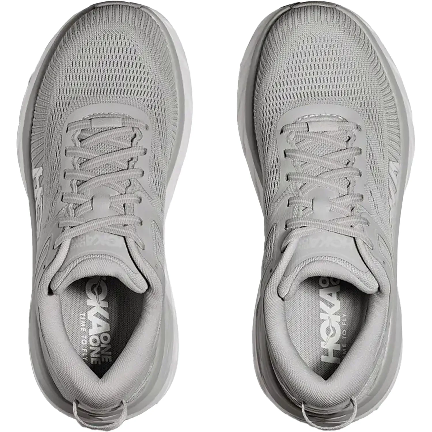 Men's Hoka Bondi 7 Harbor Mist/White Mesh