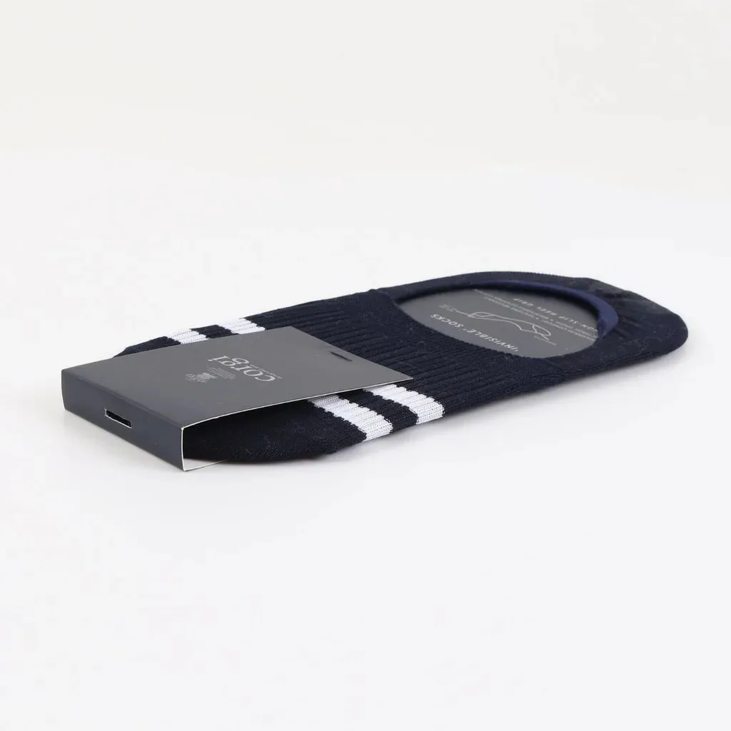 Men's Mercerised Cotton Invisible Socks