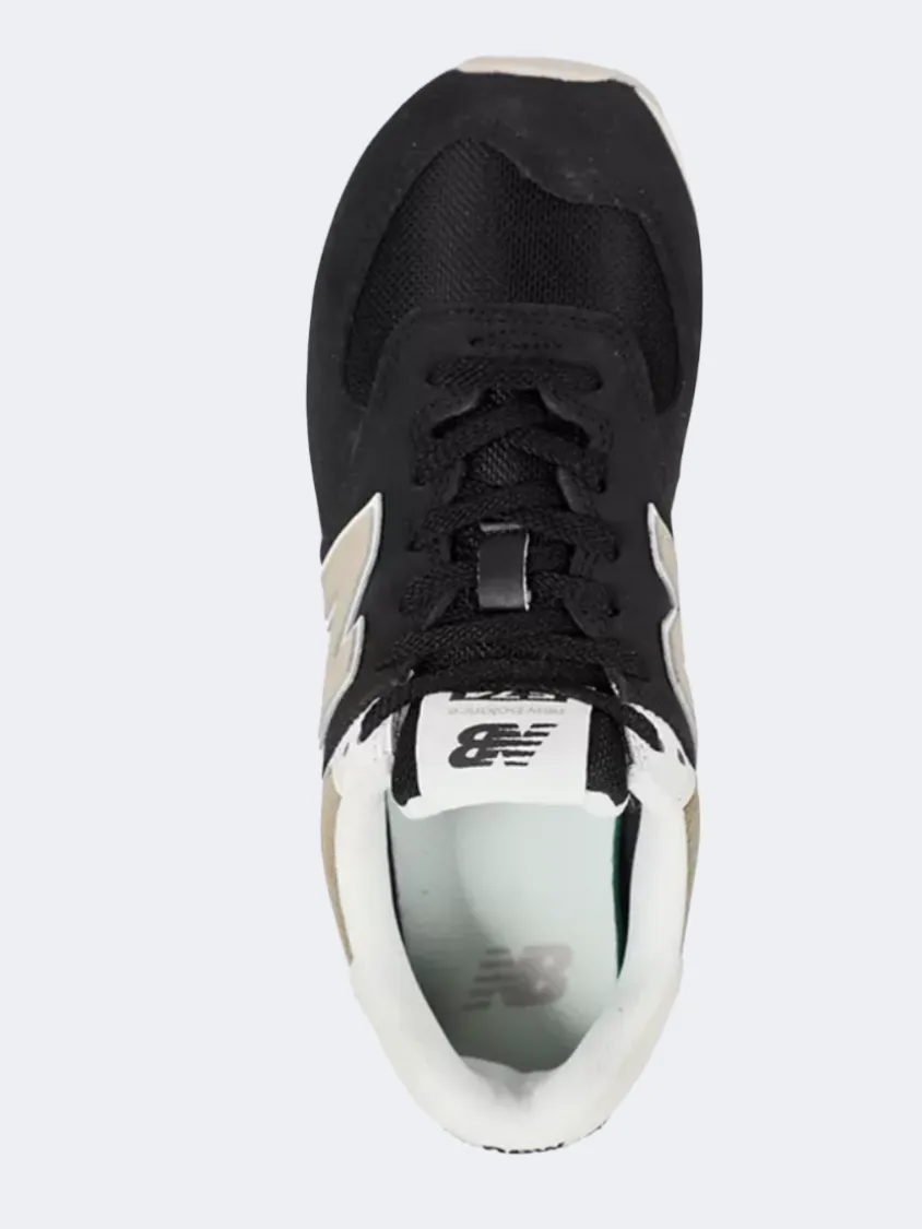 New Balance 574 Women Lifestyle Shoes Black/Beige