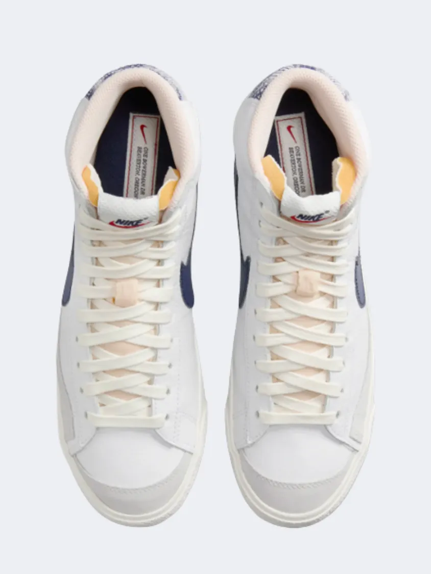 Nike Blazer Mid 77 Men Lifestyle Lifestyle Shoes White/Sail/Red/Navy