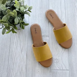 Sasha • Mustard Sandal SIZE 6 THRU 7
