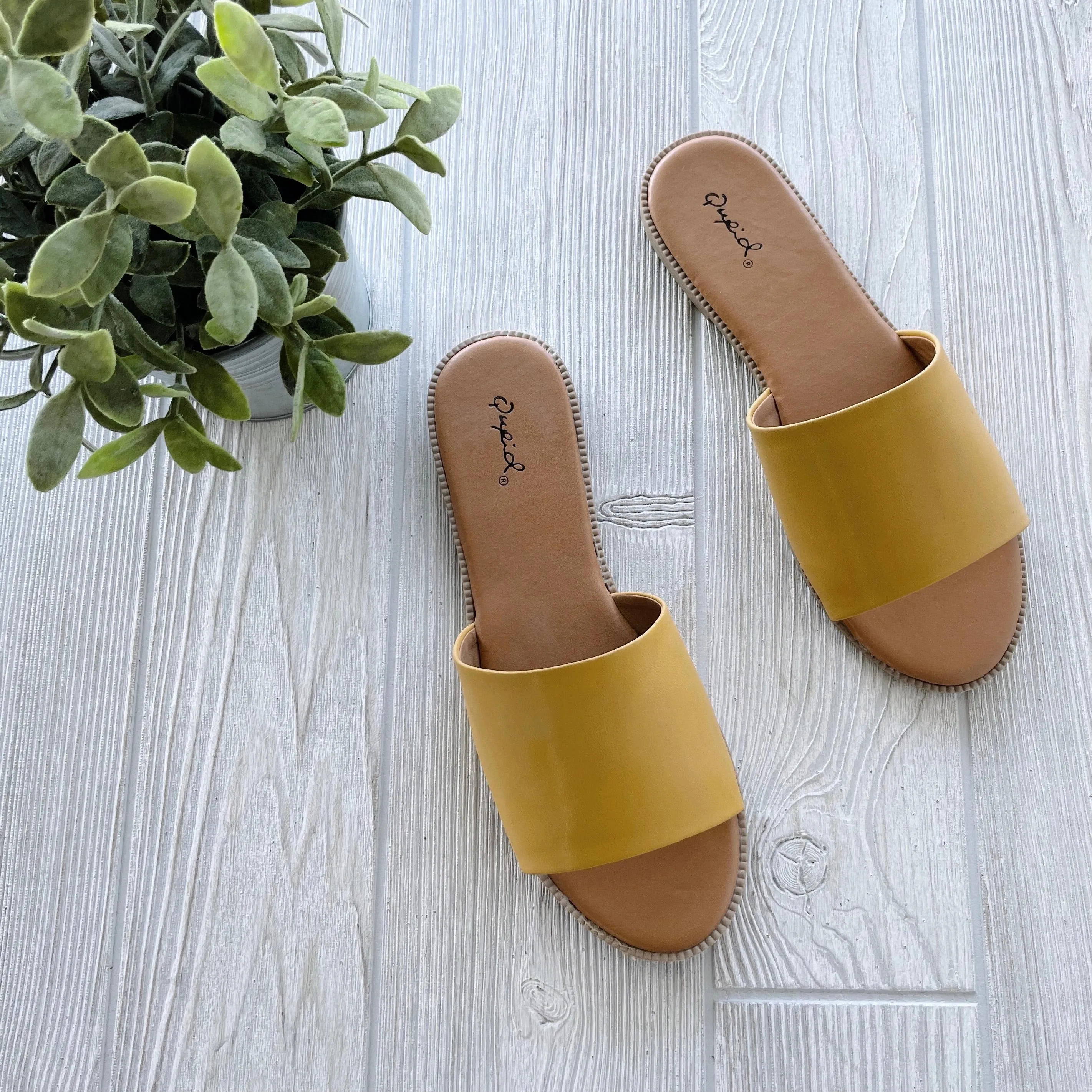 Sasha • Mustard Sandal SIZE 6 THRU 7