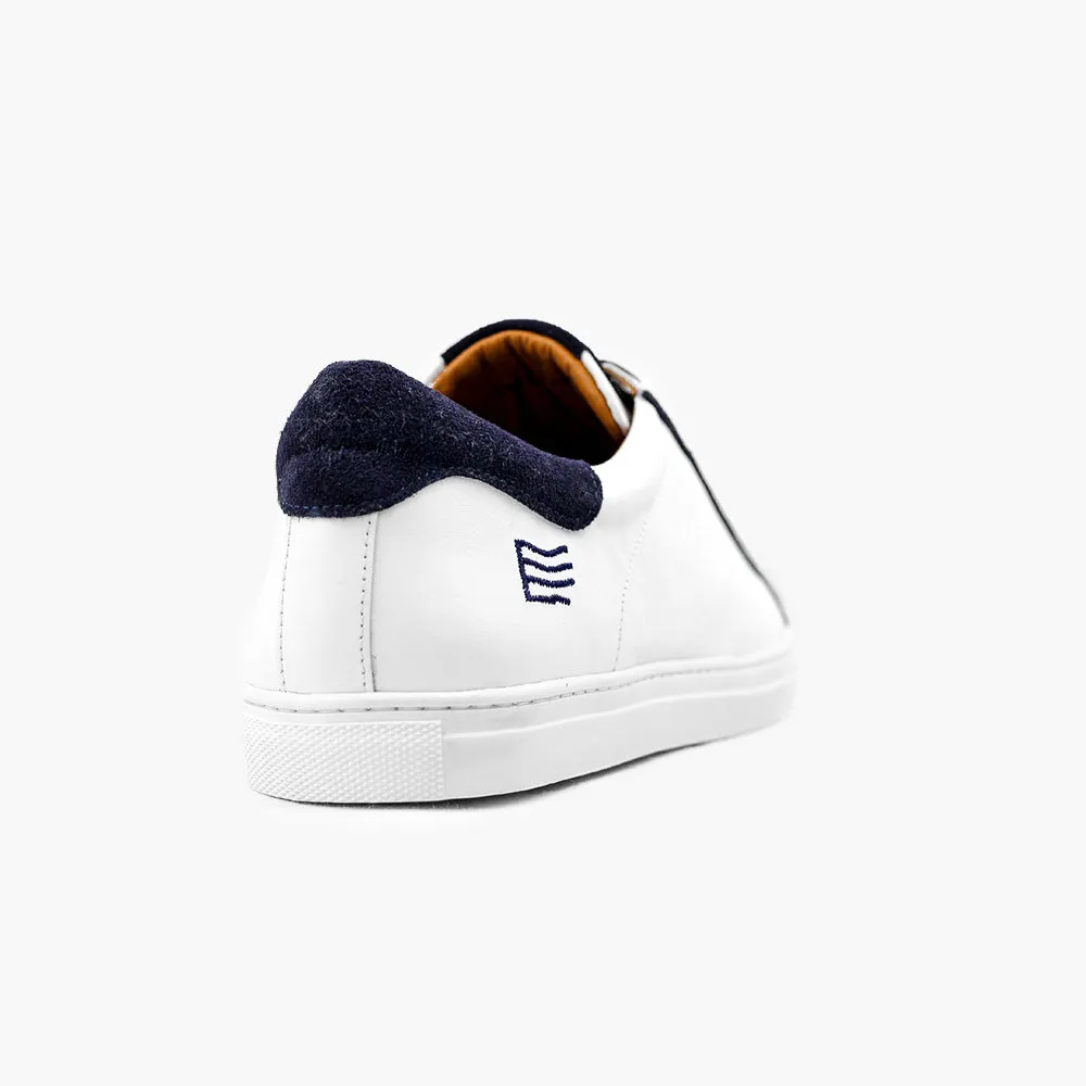 Tennis confort Auguste ● Marine et Blanc