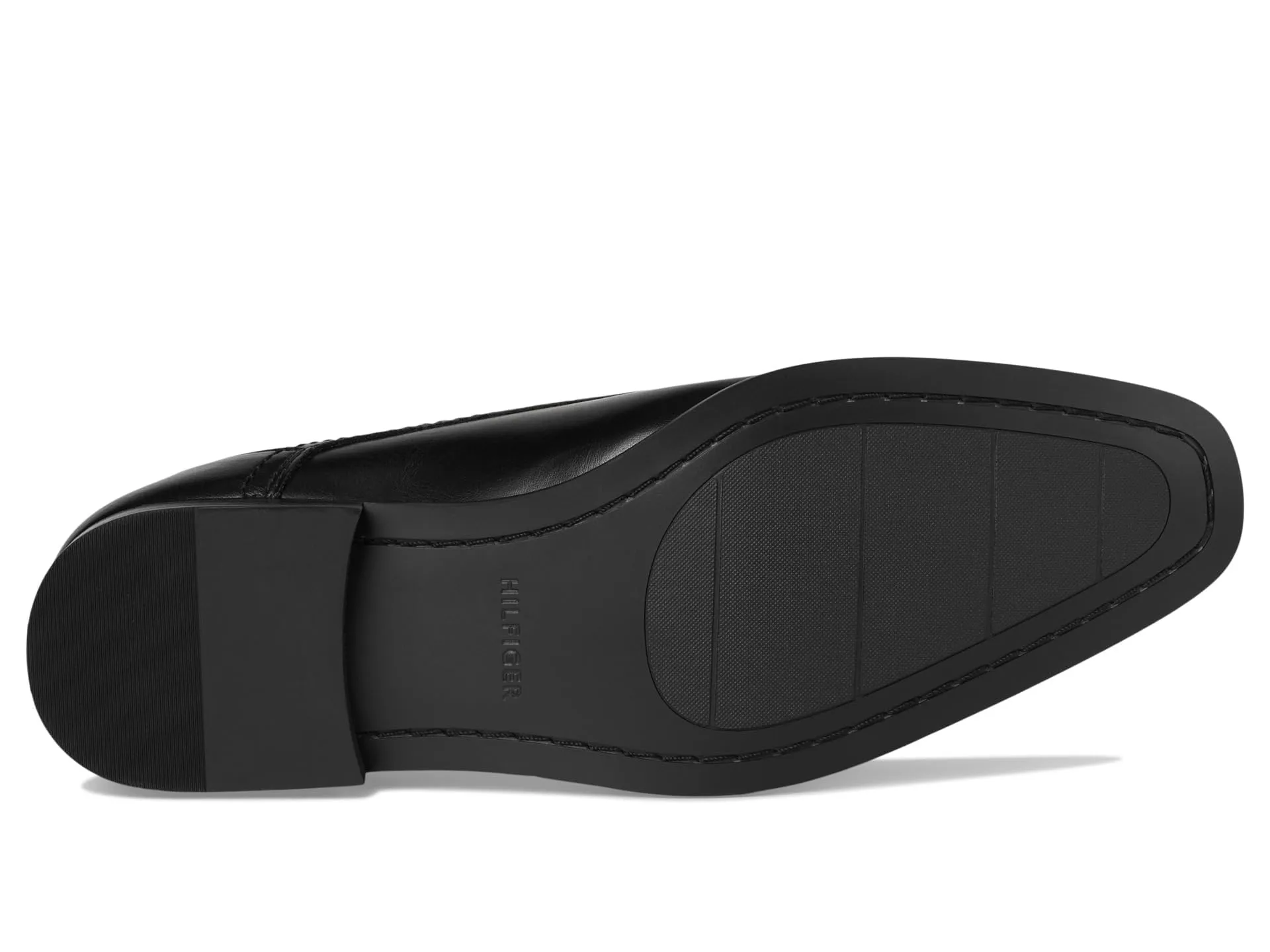 Tommy Hilfiger Men's Step Oxford, Black 001, 8