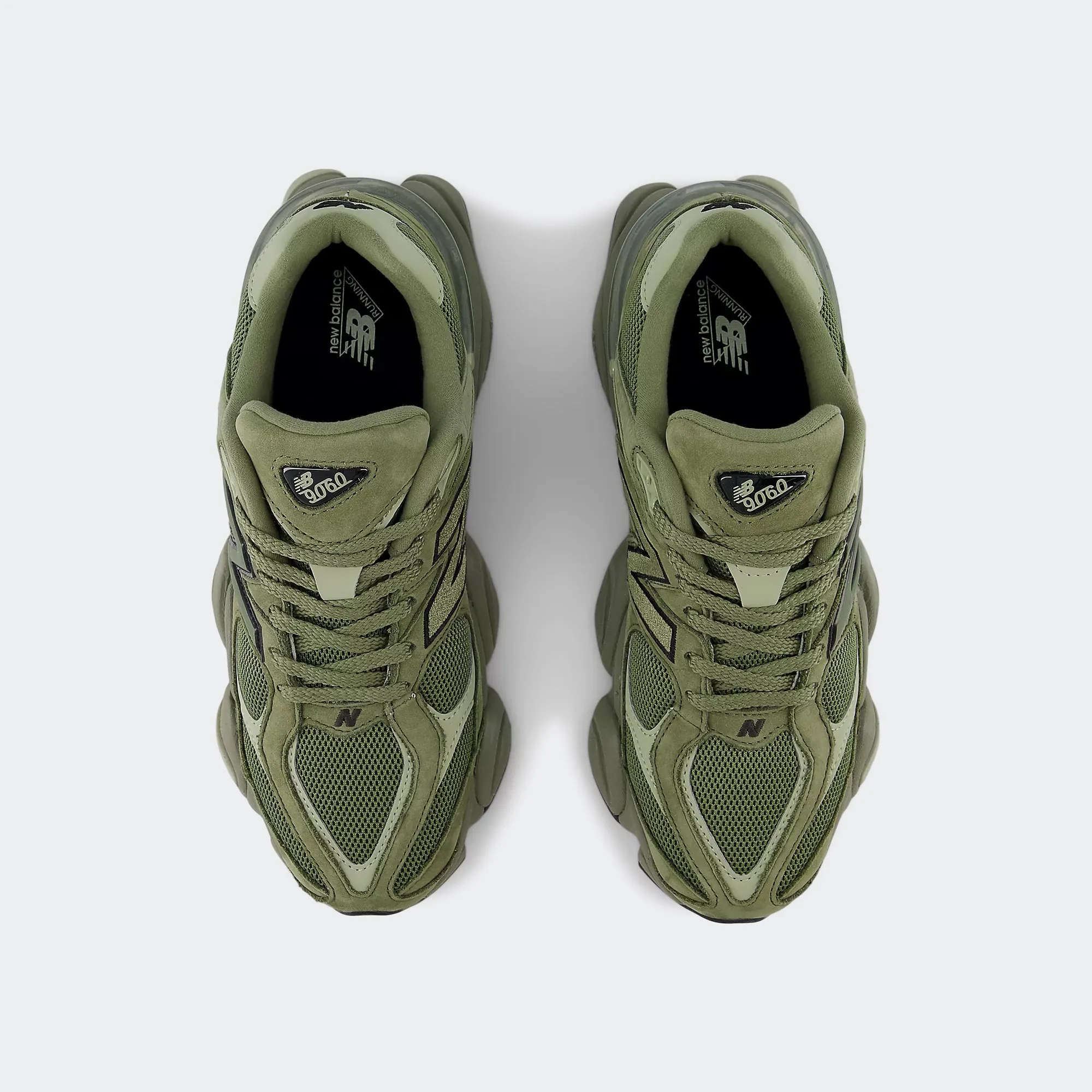 Unisex New Balance 9060 Shoes Dark Olivine