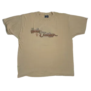 Vintage Harley-Davidson "Ezekiel's Wheel" 3D Emblem T-Shirt
