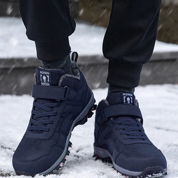 Waterproof Fleece-Lined Winter Sneakers