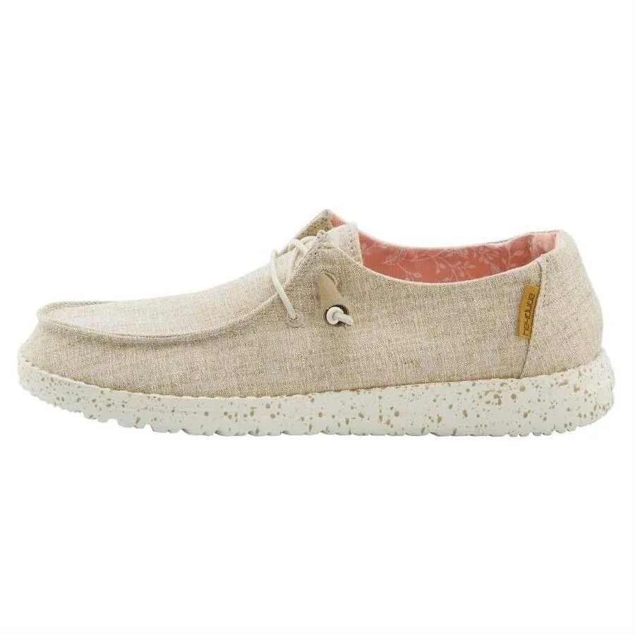 Wendy Chambray White Nut