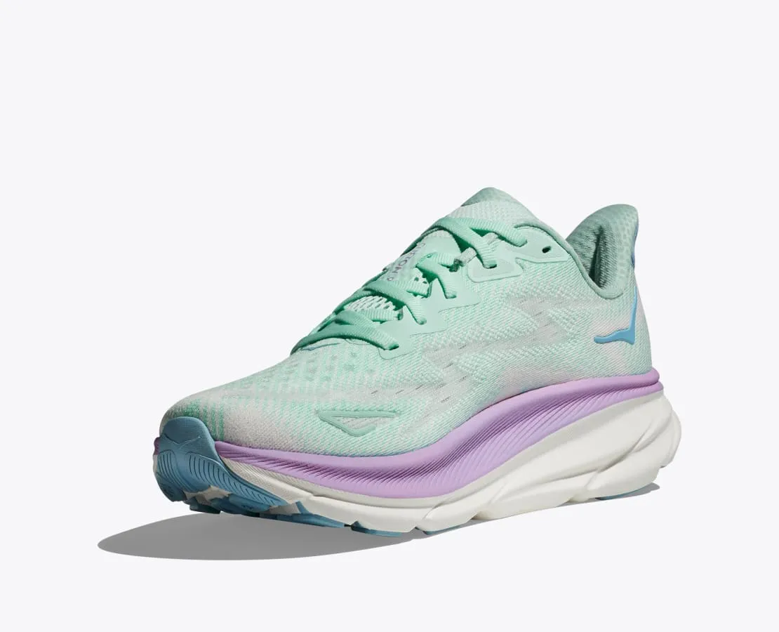 WOMEN'S CLIFTON 9 - B - SOLM SUNLIT OCEAN/LILAC MIST