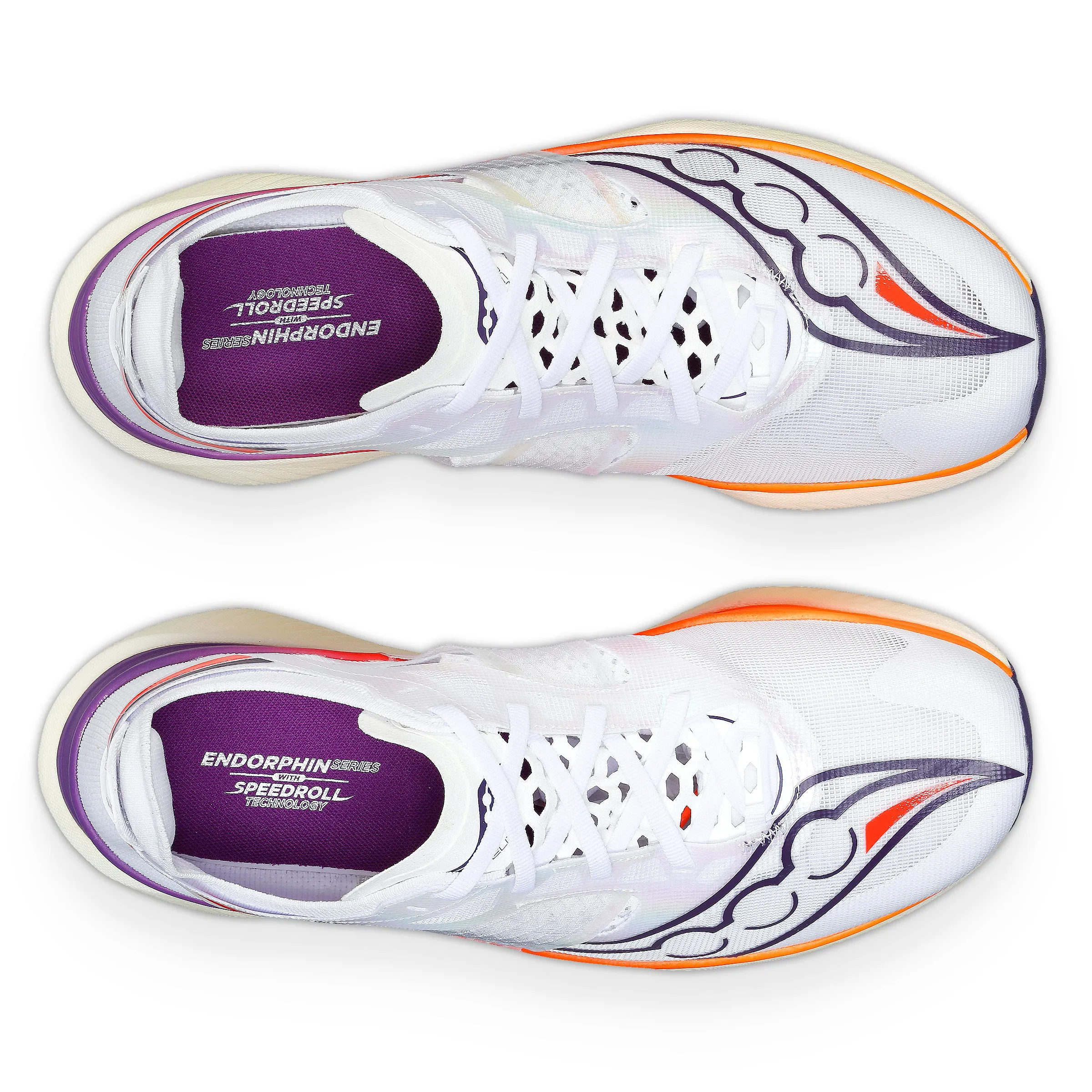 WOMEN'S ENDORPHIN ELITE - B - 126 WHITE/VIZIRED