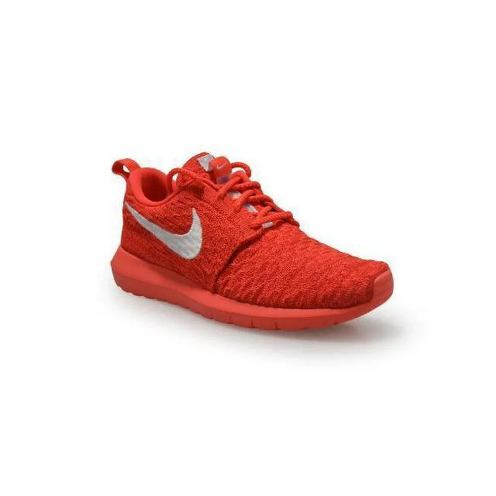 Womens Nike Roshe NM Flyknit - 843386-604 - Orange Crimson Trainers