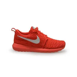 Womens Nike Roshe NM Flyknit - 843386-604 - Orange Crimson Trainers