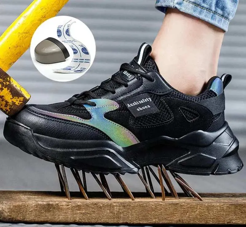 Women's Safety Sneakers – Anti-Smash, Anti-Puncture & Breathable Work Shoes