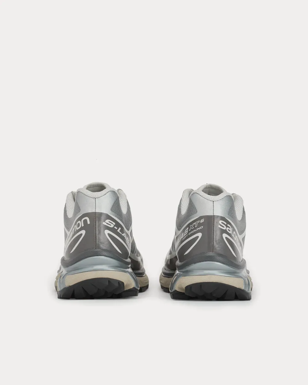 XT-6 Advanced DSM Exclusive Silver / Black Low Top Sneakers