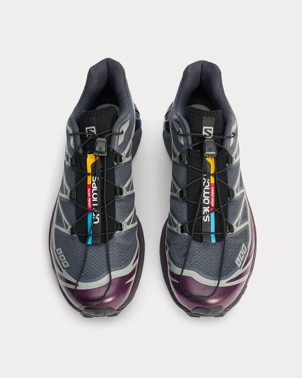 XT-6 Ebony / Maverick / Evening Blue Low Top Sneakers