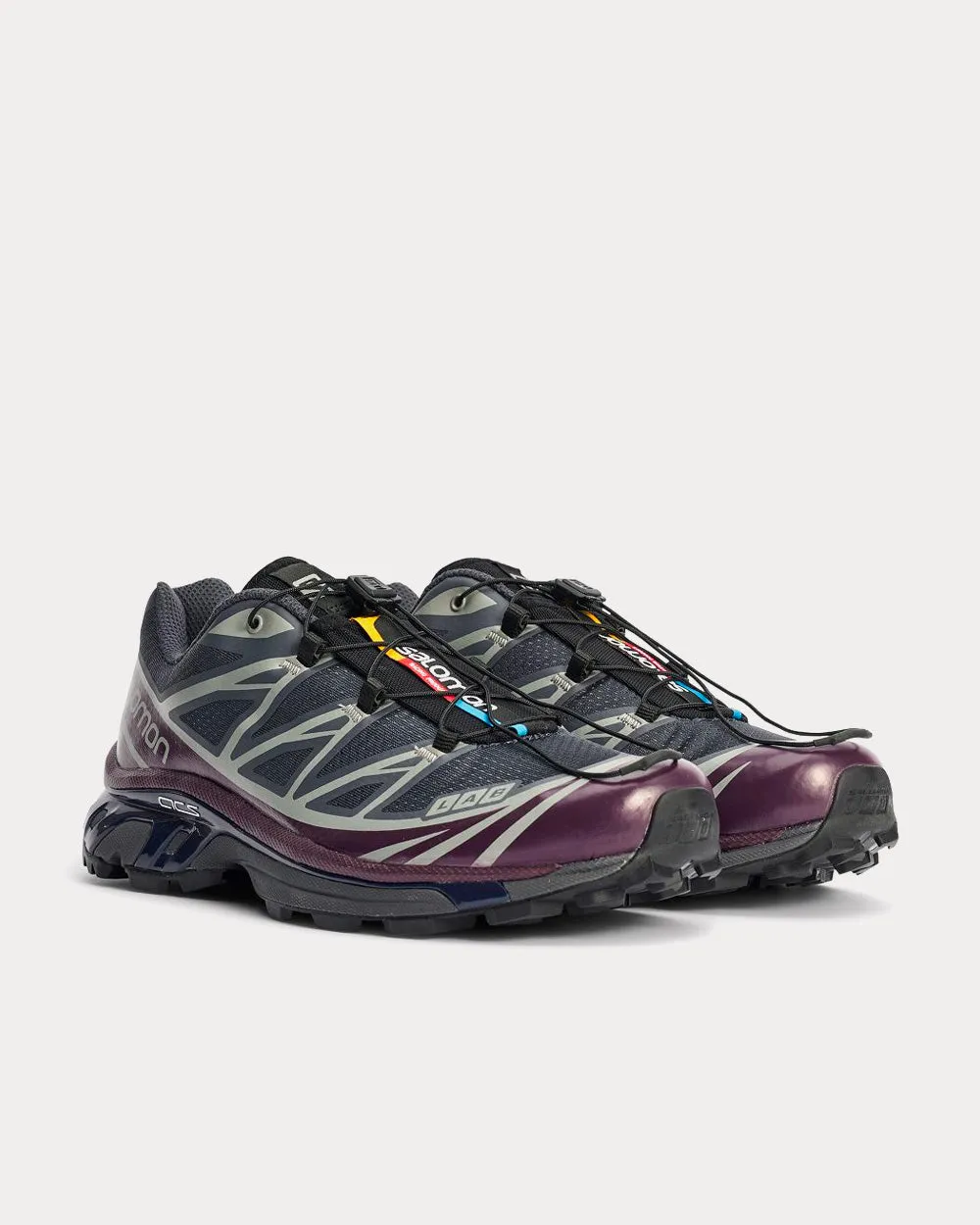 XT-6 Ebony / Maverick / Evening Blue Low Top Sneakers